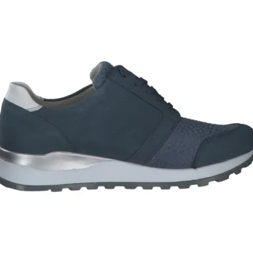 Waldläufer Hiroko Soft H64007, Sneakers Low, Damen, denim