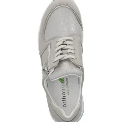 Waldläufer Hiroko Soft H64007, Sneakers Low, Damen, STEIN SILBER STEIN