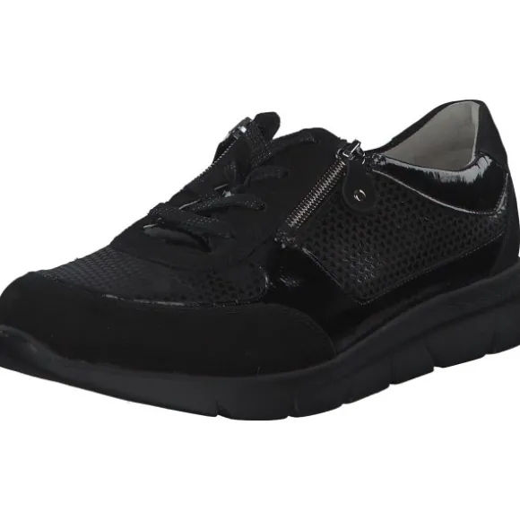 Waldläufer Jenny 661003, Schnürschuhe, Damen, Schwarz