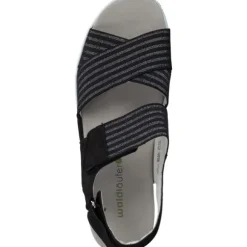 Waldläufer Michelle 728005, Klassische Sandalen, Damen, Schwarz