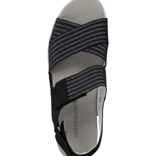 Waldläufer Michelle 728005, Klassische Sandalen, Damen, Schwarz