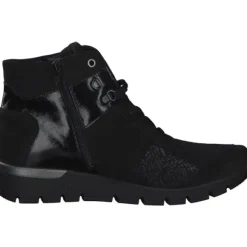 Waldläufer Ramona 626K82, Schnürstiefeletten, Damen, Schwarz