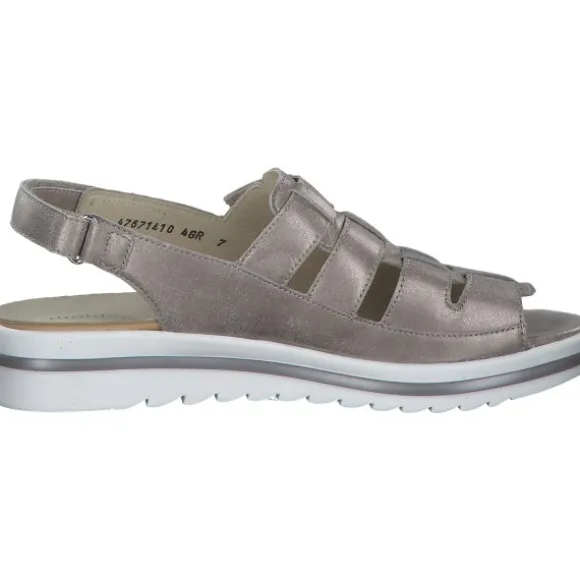 Waldläufer Selma 927003, Sandaletten, Damen, STEIN