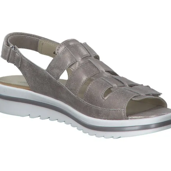 Waldläufer Selma 927003, Sandaletten, Damen, STEIN