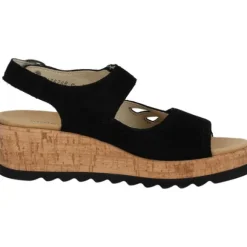 Waldläufer Wiebke 925001, Sandaletten, Damen, black