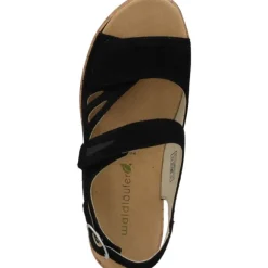 Waldläufer Wiebke 925001, Sandaletten, Damen, black