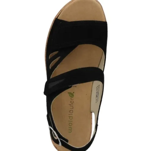 Waldläufer Wiebke 925001, Sandaletten, Damen, black