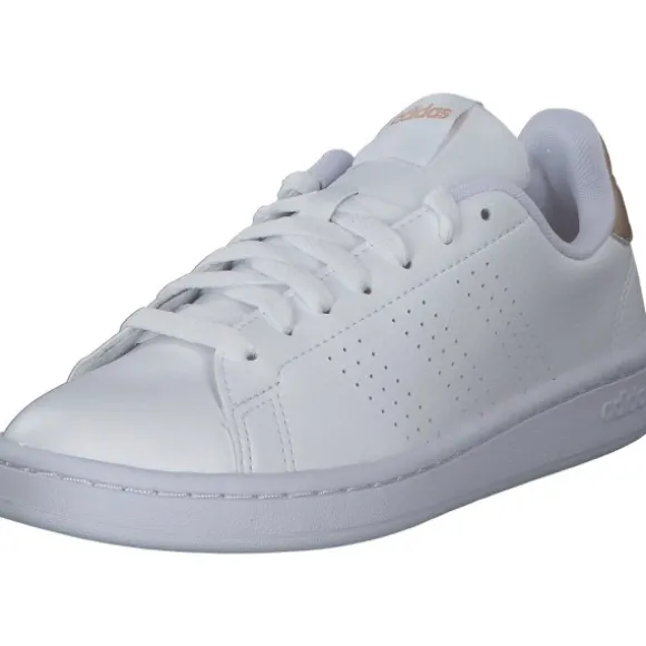 Adidas Core Advantage W, Sneakers Low, Damen, Weiß (Weiß/Beige)