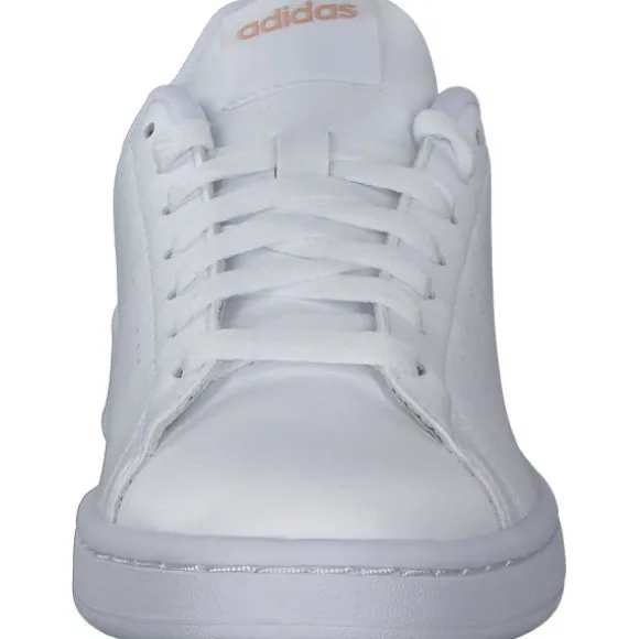 Adidas Core Advantage W, Sneakers Low, Damen, Weiß (Weiß/Beige)