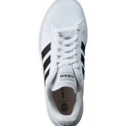 Adidas Core Grand Court Base 2 W, Sneakers Low, Damen, Schwarz