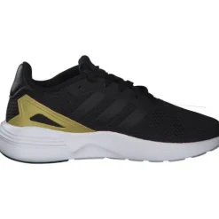 Adidas Core Nebzed W, Sneakers Low, Damen, black/black/gold met