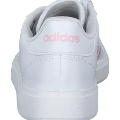 Adidas Grand Court Base 2.0 W, Schnürschuhe, Damen, white/white/clear pink