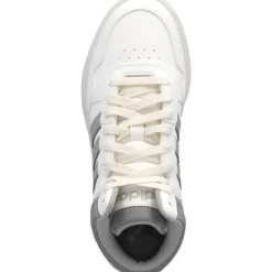 Adidas Hoops 3.0 MID W, Sneakers High, Damen, white/grey/gum4