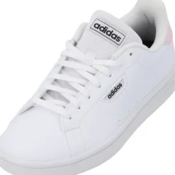 adidas IF4092 Urban Court, Schnürschuhe, Damen, white/clear pink