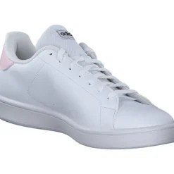 adidas IF4092 Urban Court, Schnürschuhe, Damen, white/clear pink