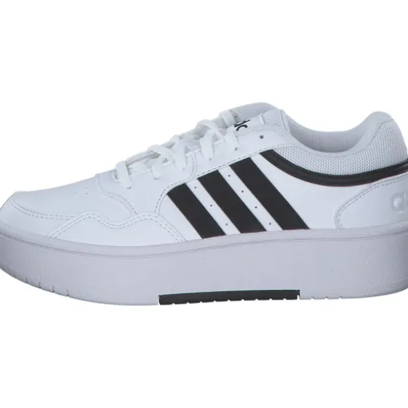 adidas IG6115 Hoops 3.0 Bold, Schnürschuhe, Damen, white/black
