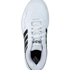adidas IG6115 Hoops 3.0 Bold, Schnürschuhe, Damen, white/black