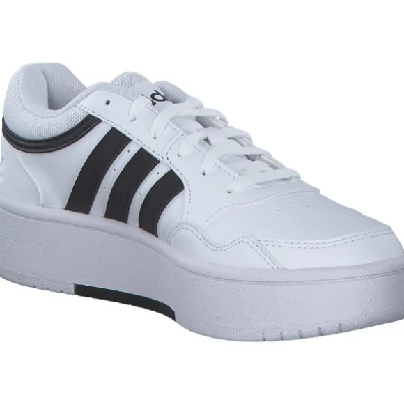 adidas IG6115 Hoops 3.0 Bold, Schnürschuhe, Damen, white/black
