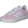 Adidas VL Court 3.0 W, Schnürschuhe, Damen, CLPINK/FTWWHT/OWHITE