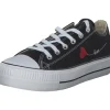 British Knights Kaya Low B49, Sneakers Low, Damen, black love heart