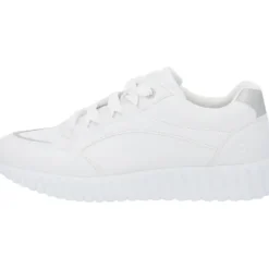 Bugatti AI605, Schnürschuhe, Damen, WHITE/SILVER