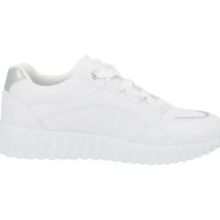 Bugatti AI605, Schnürschuhe, Damen, WHITE/SILVER