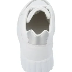 Bugatti AI605, Schnürschuhe, Damen, WHITE/SILVER