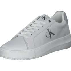 Calvin Klein YW0YW0070I, Sneakers Low, Damen, Weiß