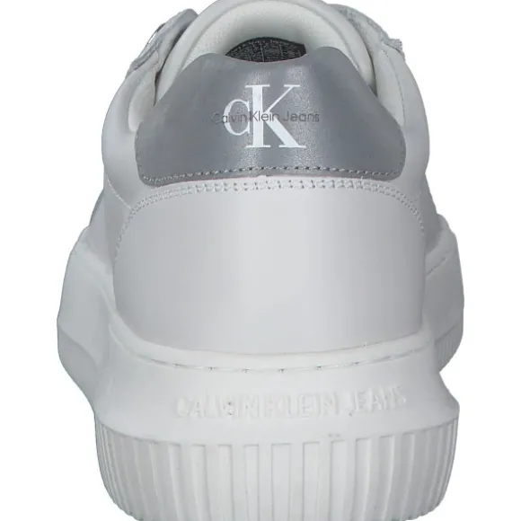 Calvin Klein YW0YW0070I, Sneakers Low, Damen, Weiß