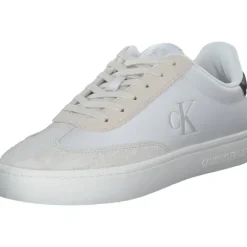 Calvin Klein YW0YW0161101W, Schnürschuhe, Damen, bright white/black