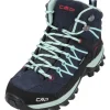 CMP Rigel Mid 3Q12946, Trekkingschuhe, Damen, blue-aqua