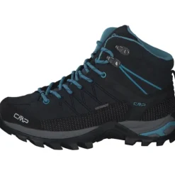 CMP Rigel Mid 3Q12946, Trekkingschuhe, Damen, B.BLUE-CLOROPHILLA