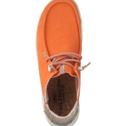 Fusion Lily, Schnürschuhe, Damen, ORANGE