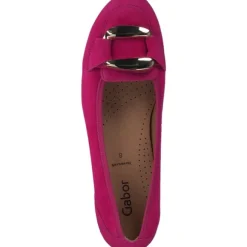 Gabor 44.166, Ballerinas, Damen, Pink