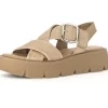 Gabor 24.752, Keilsandaletten, Damen, caramel (uni)