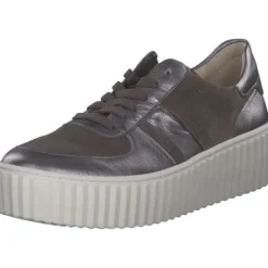 Gabor 53.203.18, Schnürschuhe, Damen, iron/mohair