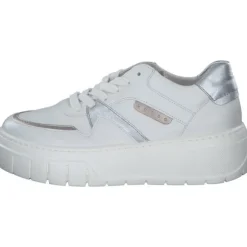 Gabor 63.223, Schnürschuhe, Damen, latte/puder/silber