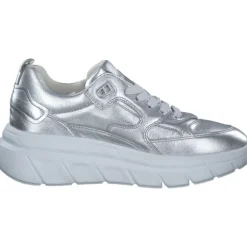 Gabor 63.370, Schnürschuhe, Damen, silber