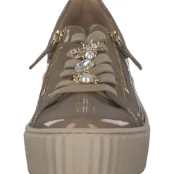 Gabor 53.201.92, Schnürschuhe, Damen, desert (gold)