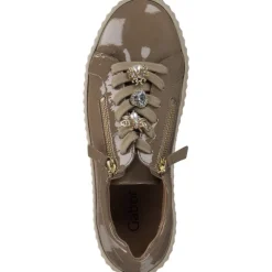 Gabor 53.201.92, Schnürschuhe, Damen, desert (gold)