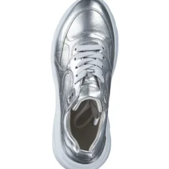 Gabor 63.370, Schnürschuhe, Damen, silber