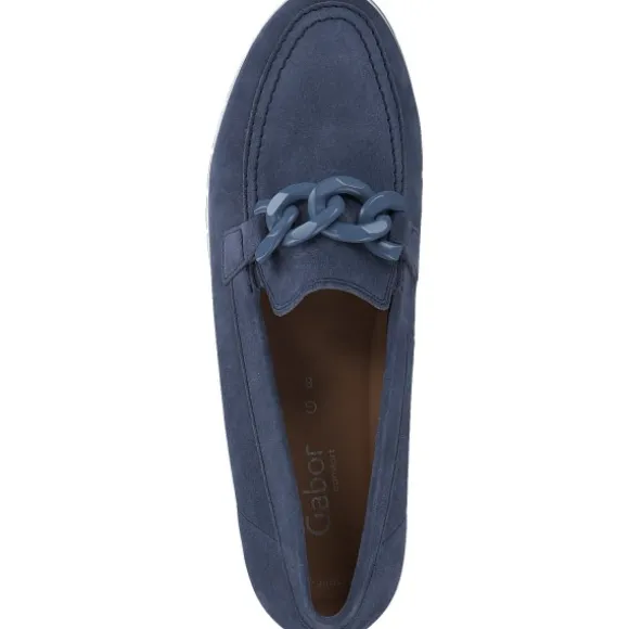 Gabor Comfort 42.415, Mokassins, Damen, jeans (uni)