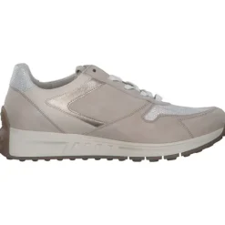 Gabor Comfort 46.428, Schnürschuhe, Damen, bianco/oro/oak k.