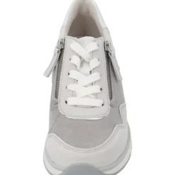 Gabor Comfort 46.308, Schnürschuhe, Damen, fumo/white/silber