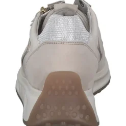 Gabor Comfort 46.428, Schnürschuhe, Damen, bianco/oro/oak k.