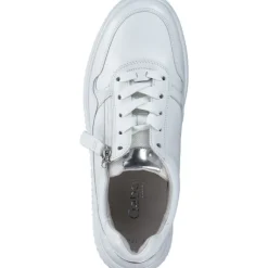 Gabor Comfort 66.408, Schnürschuhe, Damen, weiss/argento