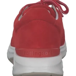 Gabor Comfort Rolling Soft 66.897, Schnürschuhe, Damen, chili
