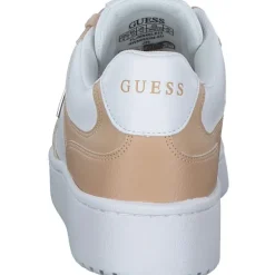Guess Miran4 , Schnürschuhe, Damen, Beige / Weiß