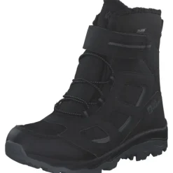 Jack Wolfskin 4054011-6350 VOJO WTTexapore High K, Winterstiefel, Kinder, Schwarz