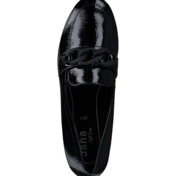 Jana Shoes 8-24260-41/018 M2426041, Mokassins, Damen, Schwarz